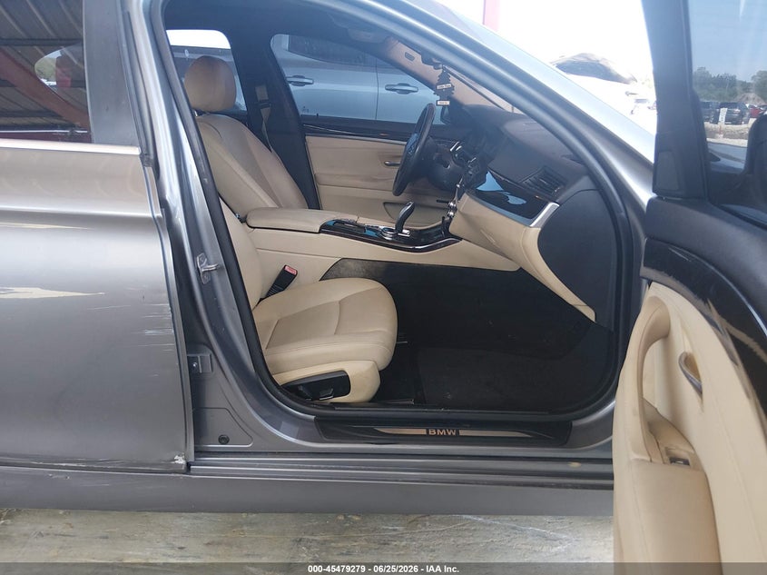 2014 BMW 5er VIN WBA5A5C51ED504108 IAAI salvage auction — NORMAL WEAR, Clear (Florida), sold $750 on 2026-07-14 (photo 5)