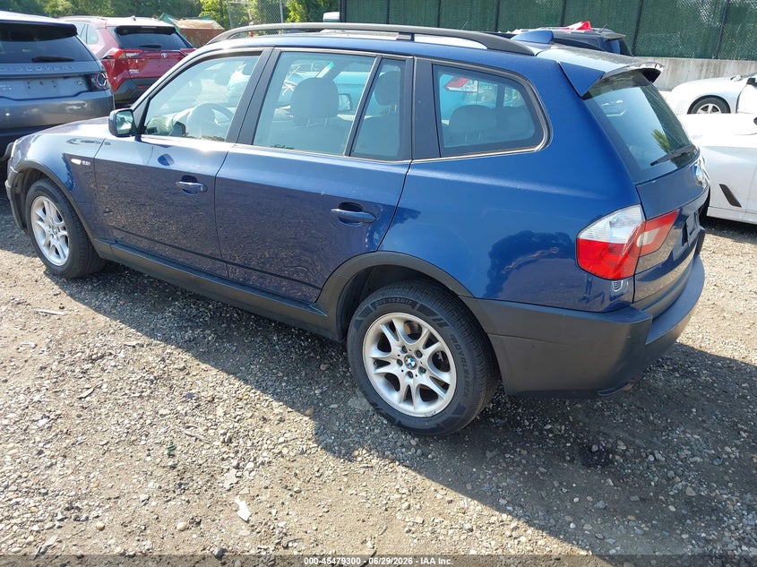 2004 BMW X3 VIN WBXPA73424WB20183 IAAI salvage auction — FRONT END, Mv-907A (New York), sold $400 on 2026-07-07 (photo 3)