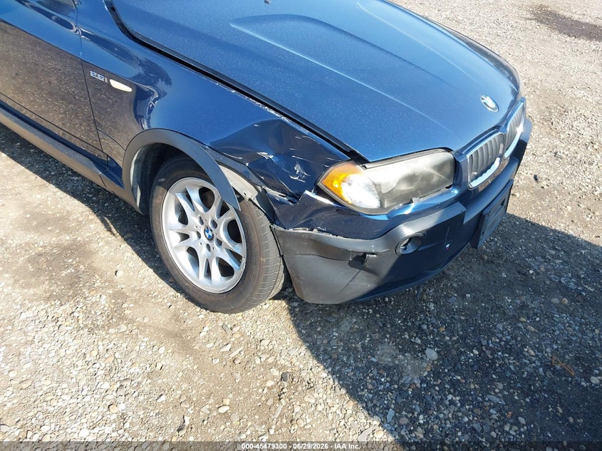 2004 BMW X3 VIN WBXPA73424WB20183 IAAI salvage auction — FRONT END, Mv-907A (New York), sold $400 on 2026-07-07 (photo 6)