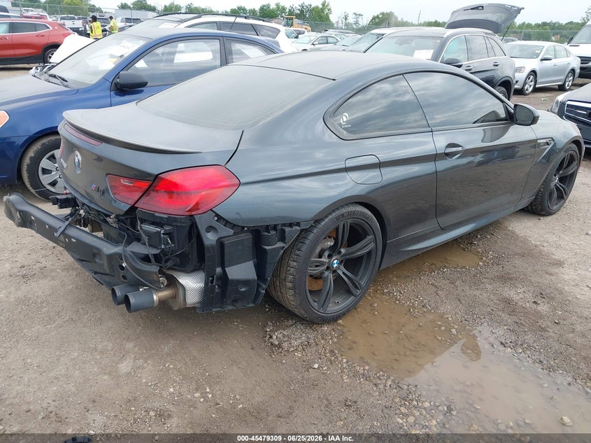 2017 BMW M6 VIN WBS6J9C3XHD934861 IAAI salvage auction — REAR END, Salvage (Ohio), sold $12,250 on 2026-07-09 (photo 4)
