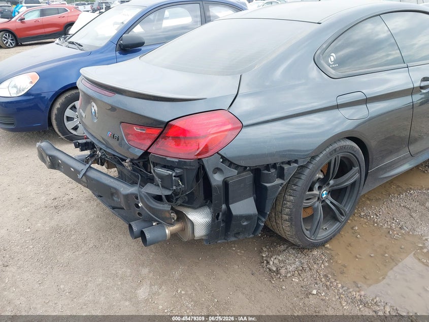 2017 BMW M6 VIN WBS6J9C3XHD934861 IAAI salvage auction — REAR END, Salvage (Ohio), sold $12,250 on 2026-07-09 (photo 6)