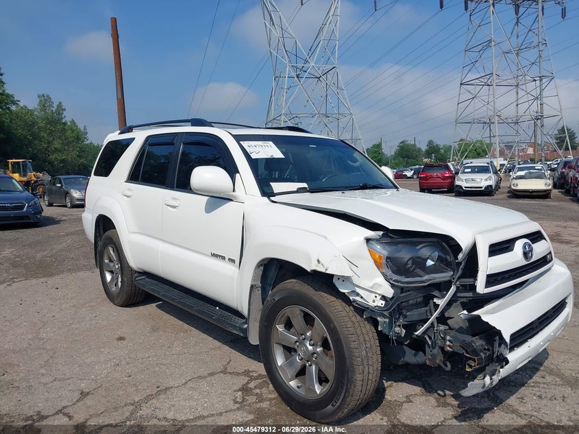 2008 Toyota 4runner VIN JTEBT17R18K005049 IAAI salvage auction — FRONT END, Salvage (Pennsylvania), sold $6,300 on 2026-07-09 (photo 1)