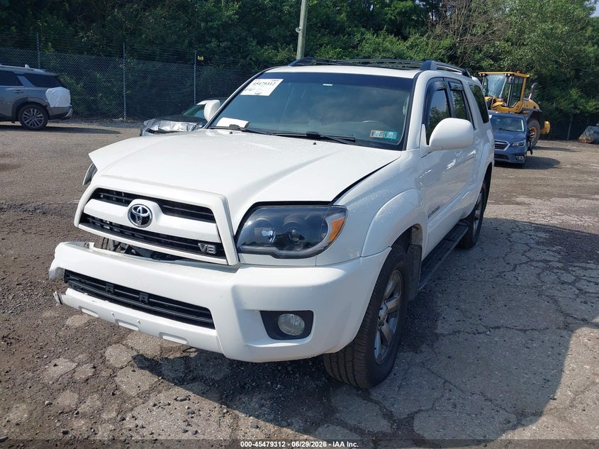 2008 Toyota 4runner VIN JTEBT17R18K005049 IAAI salvage auction — FRONT END, Salvage (Pennsylvania), sold $6,300 on 2026-07-09 (photo 2)
