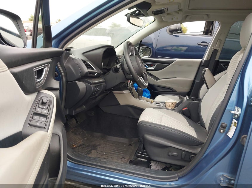 2022 Subaru Forester VIN JF2SKAEC8NH514216 IAAI salvage auction — RIGHT FRONT, Salvage Certificate (California), sold $3,750 on 2026-07-10 (photo 5)