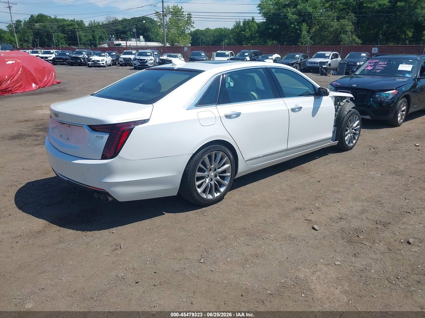 2020 Cadillac Ct6 VIN 1G6KB5RS2LU100170 IAAI salvage auction — FRONT END, Salvage Title, sold $7,300 on 2026-08-12 (photo 4)