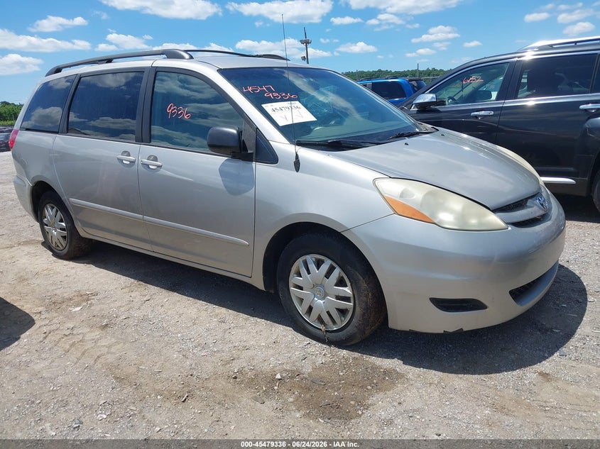 2008 Toyota Sienna VIN 5TDZK23C88S167203 IAAI salvage auction — NORMAL WEAR, Clear (Pennsylvania), sold $500 on 2026-07-22 (photo 1)