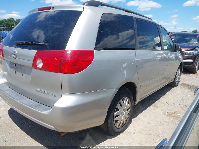 2008 Toyota Sienna VIN 5TDZK23C88S167203 IAAI salvage auction — NORMAL WEAR, Clear (Pennsylvania), sold $500 on 2026-07-22 (photo 4)