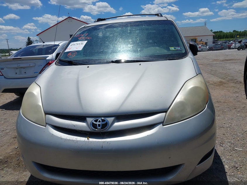 2008 Toyota Sienna VIN 5TDZK23C88S167203 IAAI salvage auction — NORMAL WEAR, Clear (Pennsylvania), sold $500 on 2026-07-22 (photo 6)