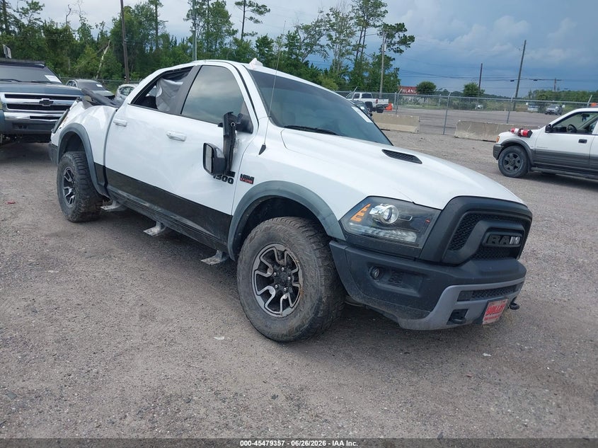 2016 Ram 1500 VIN 1C6RR7YT8GS217080 IAAI salvage auction — FRONT & REAR, Rebuildable (Florida), sold $1,550 on 2026-07-11 (photo 1)