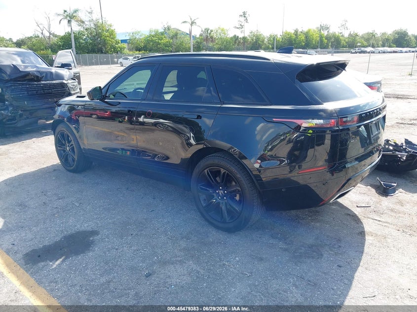 2021 Land rover Range rover velar VIN SALYT2EU0MA325743 IAAI salvage auction — FRONT END, Rebuildable (Florida), sold $8,100 on 2026-07-29 (photo 3)