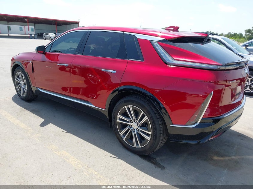 2025 Cadillac Lyriq VIN 1GYKPRRK8SZ312590 IAAI salvage auction — WATER/FLOOD, Salvage (Texas), sold $18,950 on 2026-07-30 (photo 3)