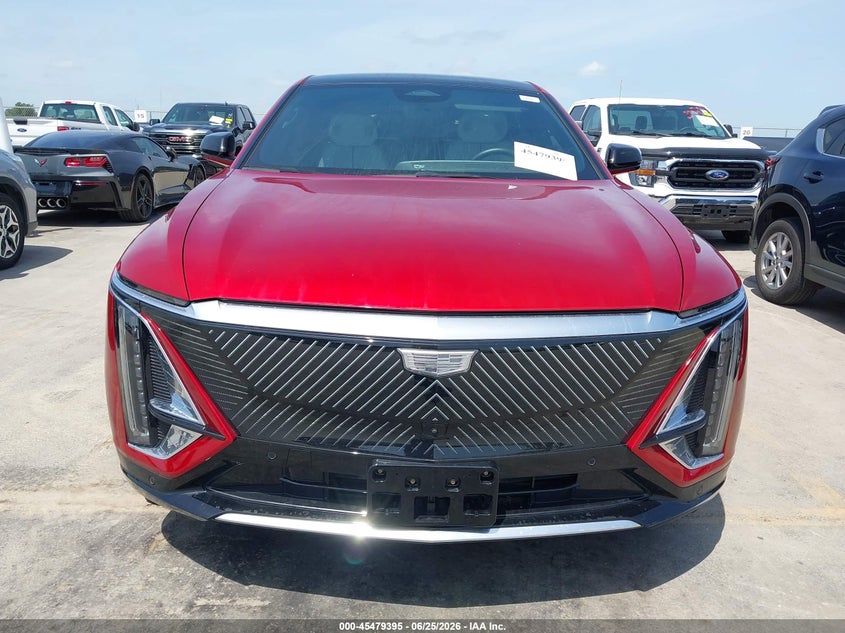 2025 Cadillac Lyriq VIN 1GYKPRRK8SZ312590 IAAI salvage auction — WATER/FLOOD, Salvage (Texas), sold $18,950 on 2026-07-30 (photo 6)