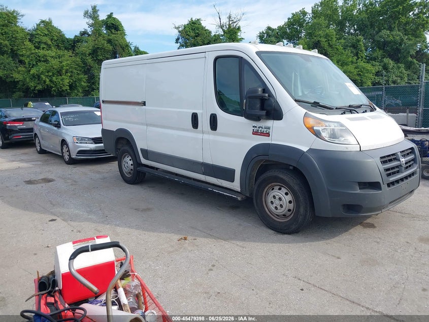 2017 Ram Promaster city VIN 3C6TRVAG7HE546316 — IAAI salvage auction photo