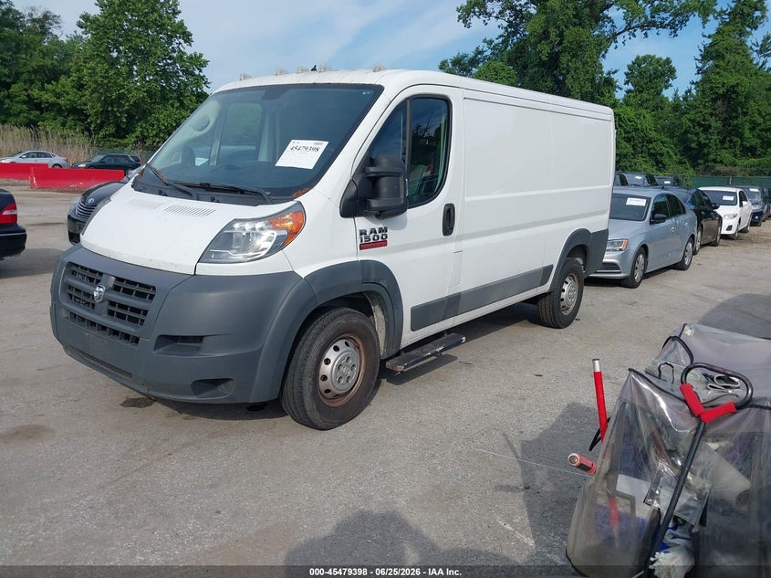 2017 Ram Promaster city VIN 3C6TRVAG7HE546316 IAAI salvage auction — NORMAL WEAR, Clear-Dealer Only (Maryland), sold $2,350 on 2026-07-09 (photo 2)