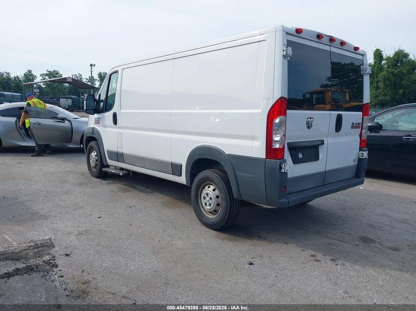 2017 Ram Promaster city VIN 3C6TRVAG7HE546316 IAAI salvage auction — NORMAL WEAR, Clear-Dealer Only (Maryland), sold $2,350 on 2026-07-09 (photo 3)