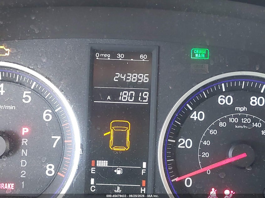 2008 Honda Cr-v VIN JHLRE38378C027251 IAAI salvage auction — LEFT FRONT, Salvage (Arizona), sold $250 on 2026-07-28 (photo 7)