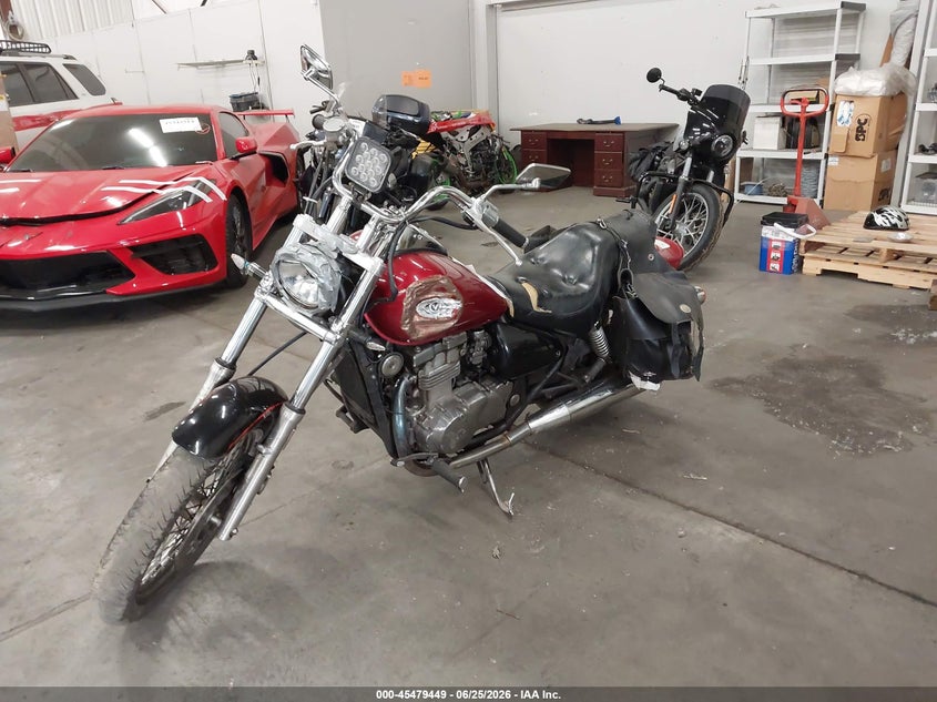 2009 Kawasaki En500 VIN JKAENVC139A213504 IAAI salvage auction — LEFT & RIGHT, Salvage (Oregon), sold $25 on 2026-07-22 (photo 2)