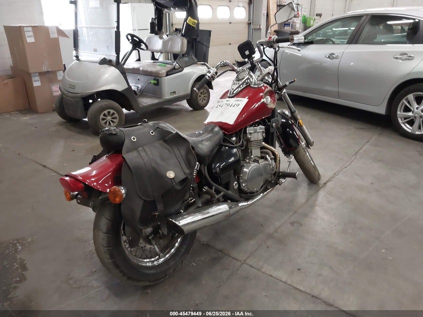 2009 Kawasaki En500 VIN JKAENVC139A213504 IAAI salvage auction — LEFT & RIGHT, Salvage (Oregon), sold $25 on 2026-07-22 (photo 4)