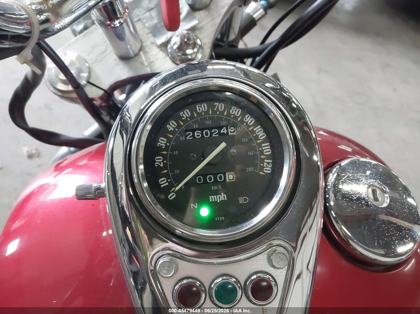 2009 Kawasaki En500 VIN JKAENVC139A213504 IAAI salvage auction — LEFT & RIGHT, Salvage (Oregon), sold $25 on 2026-07-22 (photo 7)