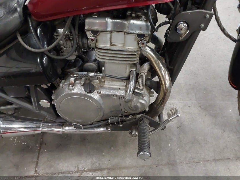 2009 Kawasaki En500 VIN JKAENVC139A213504 IAAI salvage auction — LEFT & RIGHT, Salvage (Oregon), sold $25 on 2026-07-22 (photo 8)
