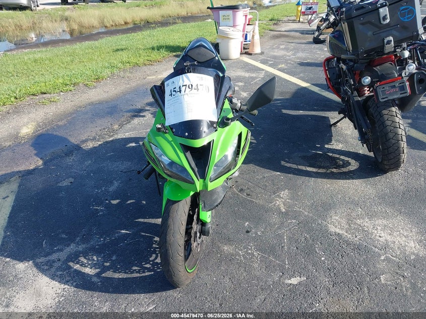 2013 Kawasaki Zx VIN JKBZXJE15DA002455 IAAI salvage auction — ALL OVER, Rebuildable (Florida), sold $2,100 on 2026-07-08 (photo 5)