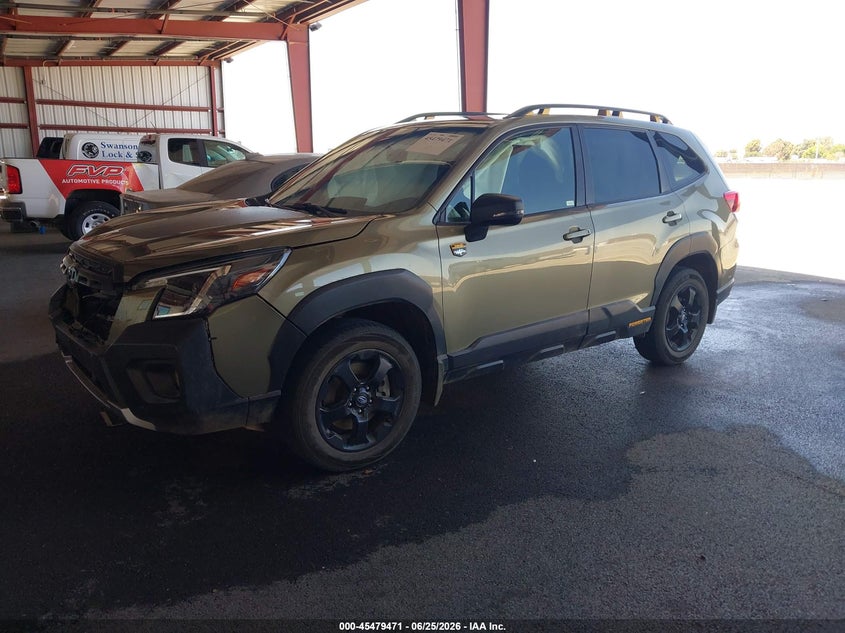 2023 Subaru Forester VIN JF2SKAMC0PH477649 IAAI salvage auction — FRONT END, Salvage Title, sold $2,250 on 2026-07-28 (photo 2)