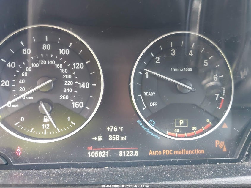 2018 BMW X1 VIN WBXHT3C33J5L26528 IAAI salvage auction — SIDE, Salvage (North Carolina), sold $4,600 on 2026-07-16 (photo 7)