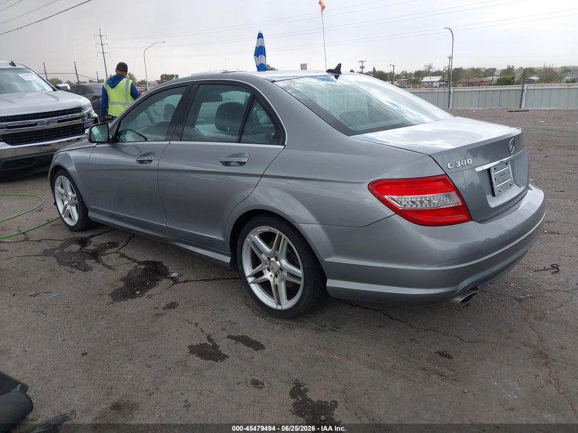 2008 Mercedes-benz C-klasse VIN WDDGF54X98F017332 IAAI salvage auction — NORMAL WEAR, Clear (New Mexico), sold $3,900 on 2026-07-06 (photo 3)