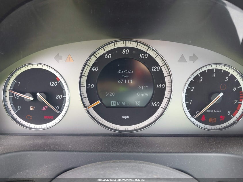 2008 Mercedes-benz C-klasse VIN WDDGF54X98F017332 IAAI salvage auction — NORMAL WEAR, Clear (New Mexico), sold $3,900 on 2026-07-06 (photo 7)