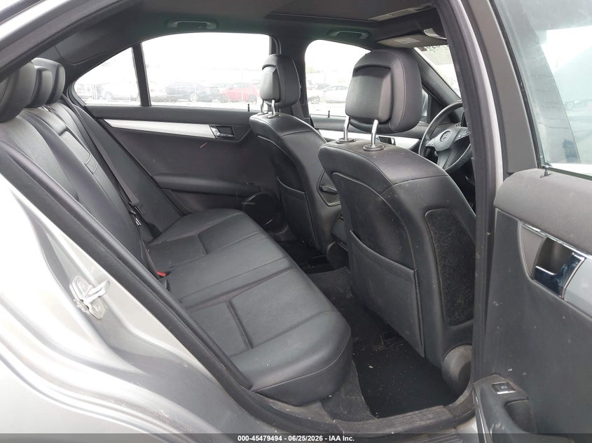 2008 Mercedes-benz C-klasse VIN WDDGF54X98F017332 IAAI salvage auction — NORMAL WEAR, Clear (New Mexico), sold $3,900 on 2026-07-06 (photo 8)
