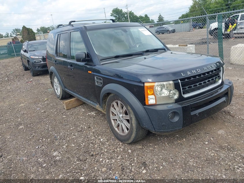 2007 Land rover Lr3 VIN SALAE25467A437530 IAAI salvage auction — LEFT SIDE, Salvage (Ohio), sold $525 on 2026-07-15 (photo 1)