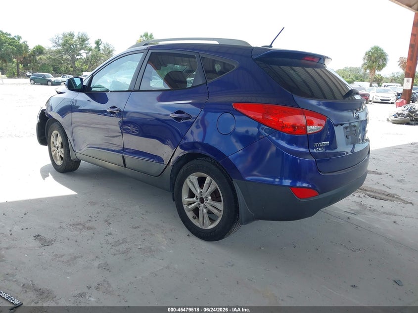 2011 Hyundai Tucson VIN KM8JU3AC7BU244299 IAAI salvage auction — FRONT END, Rebuildable (Florida), sold $500 on 2026-07-21 (photo 3)