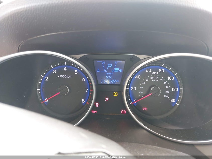 2011 Hyundai Tucson VIN KM8JU3AC7BU244299 IAAI salvage auction — FRONT END, Rebuildable (Florida), sold $500 on 2026-07-21 (photo 7)