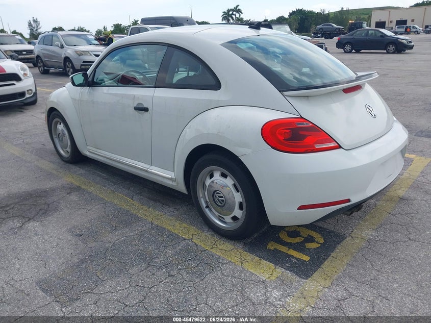 2015 Volkswagen Beetle VIN 3VWF17AT3FM653675 IAAI salvage auction — NORMAL WEAR, Salvage (Florida), sold $3,150 on 2026-07-09 (photo 3)