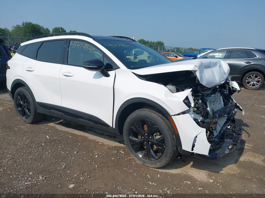 2025 Kia Sportage VIN 5XYK6CDF1SG318942 IAAI salvage auction — FRONT END, Mv-907A (New York), sold $50 on 2026-07-30 (photo 1)