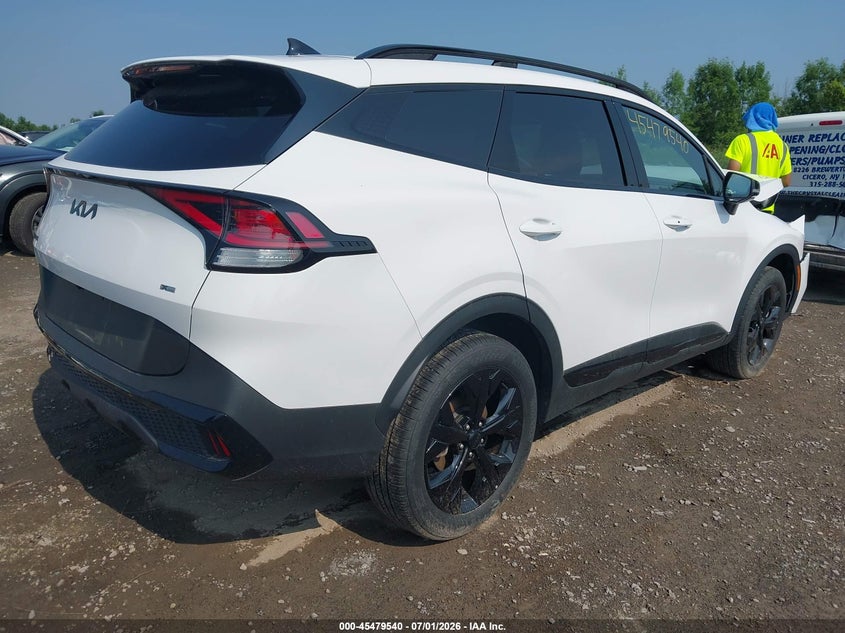 2025 Kia Sportage VIN 5XYK6CDF1SG318942 IAAI salvage auction — FRONT END, Mv-907A (New York), sold $50 on 2026-07-30 (photo 4)