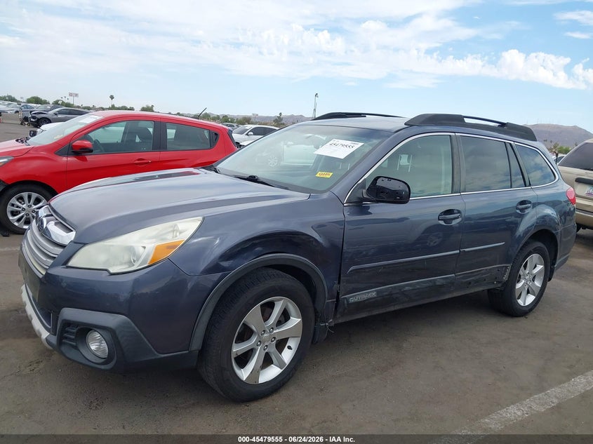 2014 Subaru Outback VIN 4S4BRBMC2E3283792 IAAI salvage auction — LEFT FRONT, Salvage (California), sold $800 on 2026-07-10 (photo 6)
