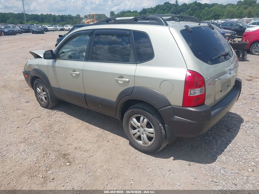 2006 Hyundai Tucson VIN KM8JN72D56U442199 IAAI salvage auction — FRONT END, Salvage (Pennsylvania), sold $625 on 2026-07-16 (photo 3)
