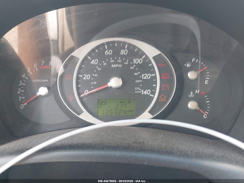2006 Hyundai Tucson VIN KM8JN72D56U442199 IAAI salvage auction — FRONT END, Salvage (Pennsylvania), sold $625 on 2026-07-16 (photo 7)