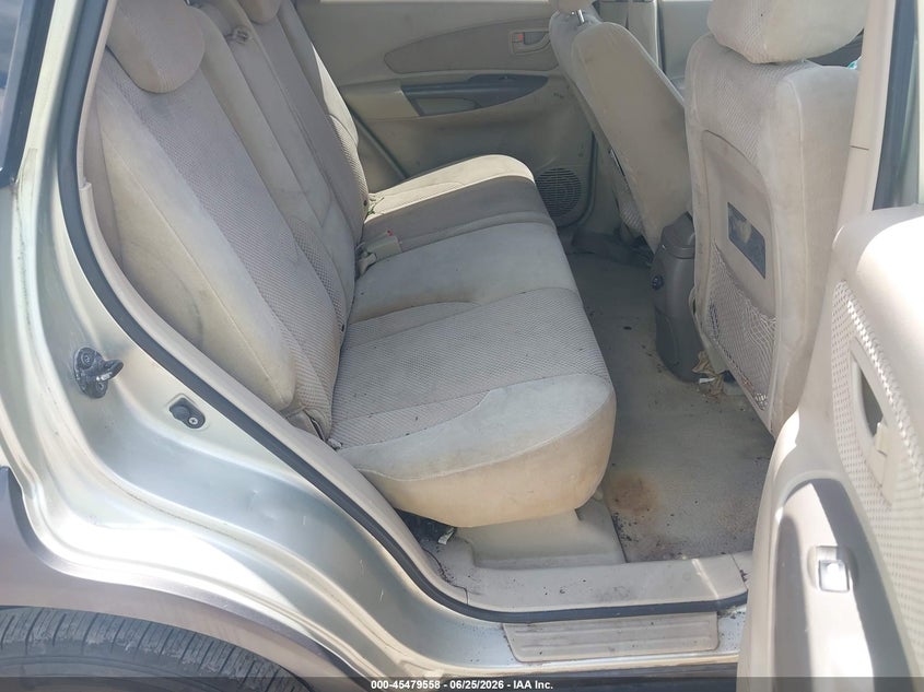 2006 Hyundai Tucson VIN KM8JN72D56U442199 IAAI salvage auction — FRONT END, Salvage (Pennsylvania), sold $625 on 2026-07-16 (photo 8)