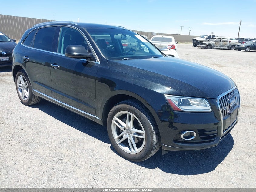 2015 Audi Q5 VIN WA1LFAFP8FA101547 IAAI salvage auction — NORMAL WEAR, Clear (California), sold $3,350 on 2026-07-16 (photo 1)