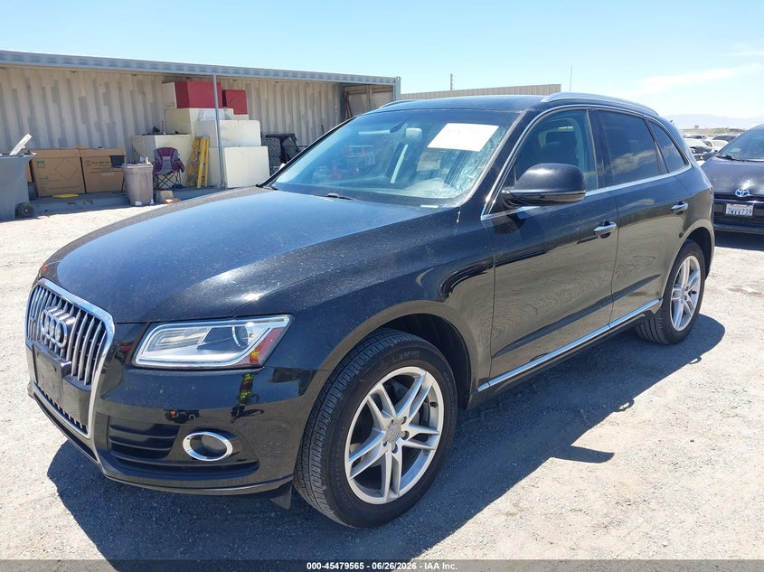 2015 Audi Q5 VIN WA1LFAFP8FA101547 IAAI salvage auction — NORMAL WEAR, Clear (California), sold $3,350 on 2026-07-16 (photo 2)