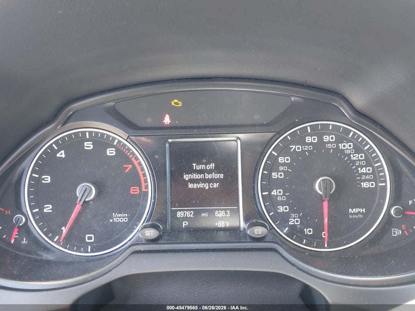 2015 Audi Q5 VIN WA1LFAFP8FA101547 IAAI salvage auction — NORMAL WEAR, Clear (California), sold $3,350 on 2026-07-16 (photo 7)