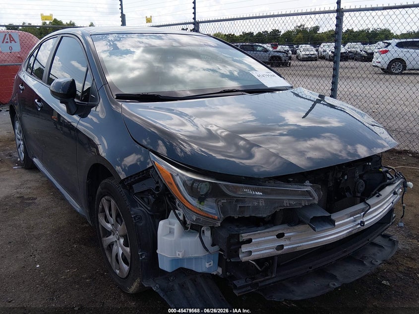 2021 Toyota Corolla VIN 5YFEPMAEXMP215190 IAAI salvage auction — FRONT END, Salvage (Louisiana), sold $2,550 on 2026-07-29 (photo 1)