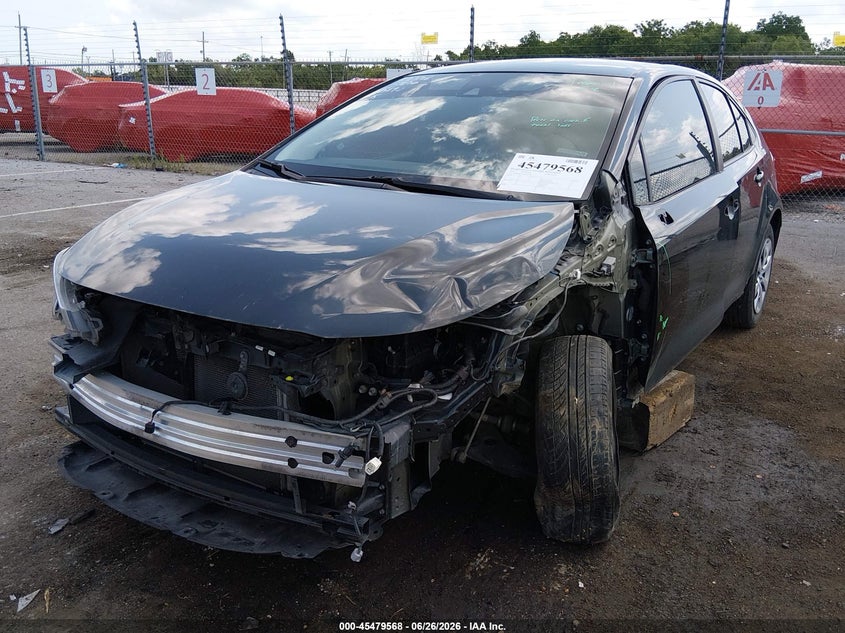 2021 Toyota Corolla VIN 5YFEPMAEXMP215190 IAAI salvage auction — FRONT END, Salvage (Louisiana), sold $2,550 on 2026-07-29 (photo 2)