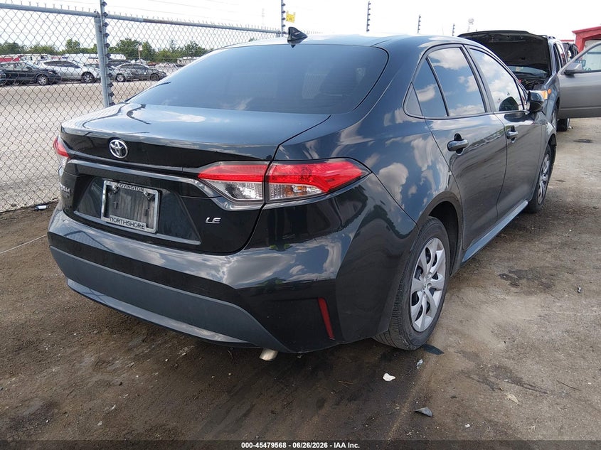 2021 Toyota Corolla VIN 5YFEPMAEXMP215190 IAAI salvage auction — FRONT END, Salvage (Louisiana), sold $2,550 on 2026-07-29 (photo 4)