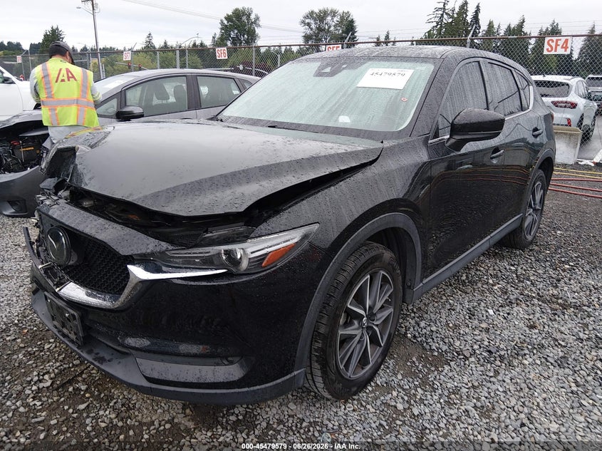 2018 Mazda Cx-5 VIN JM3KFBDM2J0368110 IAAI salvage auction — RIGHT FRONT, Bill Of Sale (Washington), sold $2,550 on 2026-07-22 (photo 2)