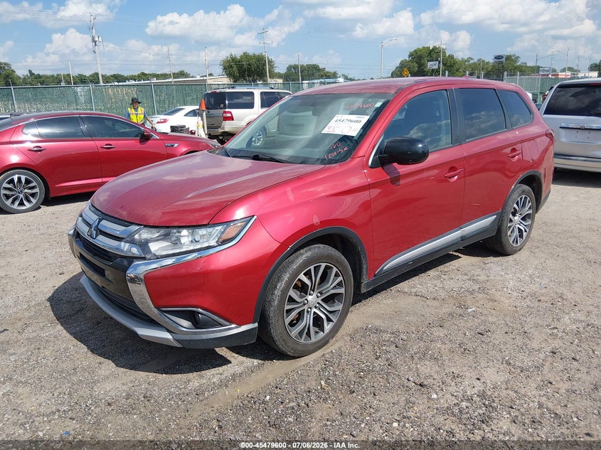 2018 Mitsubishi Outlander VIN JA4AD2A36JZ004879 IAAI salvage auction — LEFT REAR, Clear (Kansas), sold $1,500 on 2026-07-10 (photo 2)