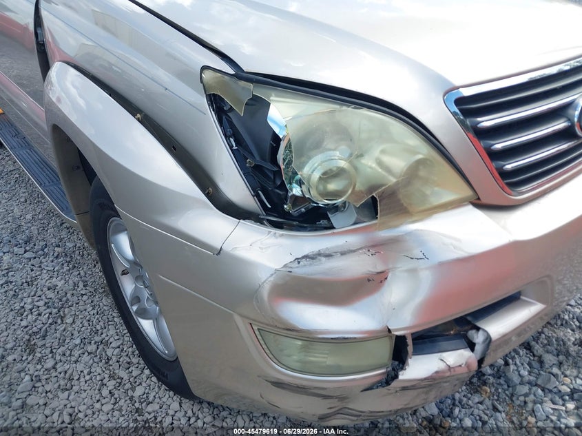 2006 Lexus Gx 470 VIN JTJBT20X860098354 IAAI salvage auction — RIGHT FRONT, Salvage (Mississippi), sold $3,750 on 2026-07-31 (photo 6)