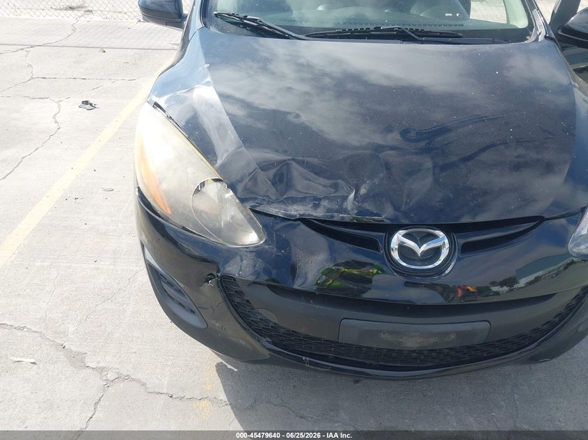 2014 Mazda 2 VIN JM1DE1KY8E0172621 IAAI salvage auction — FRONT END, Salvage (California), sold $550 on 2026-07-10 (photo 6)